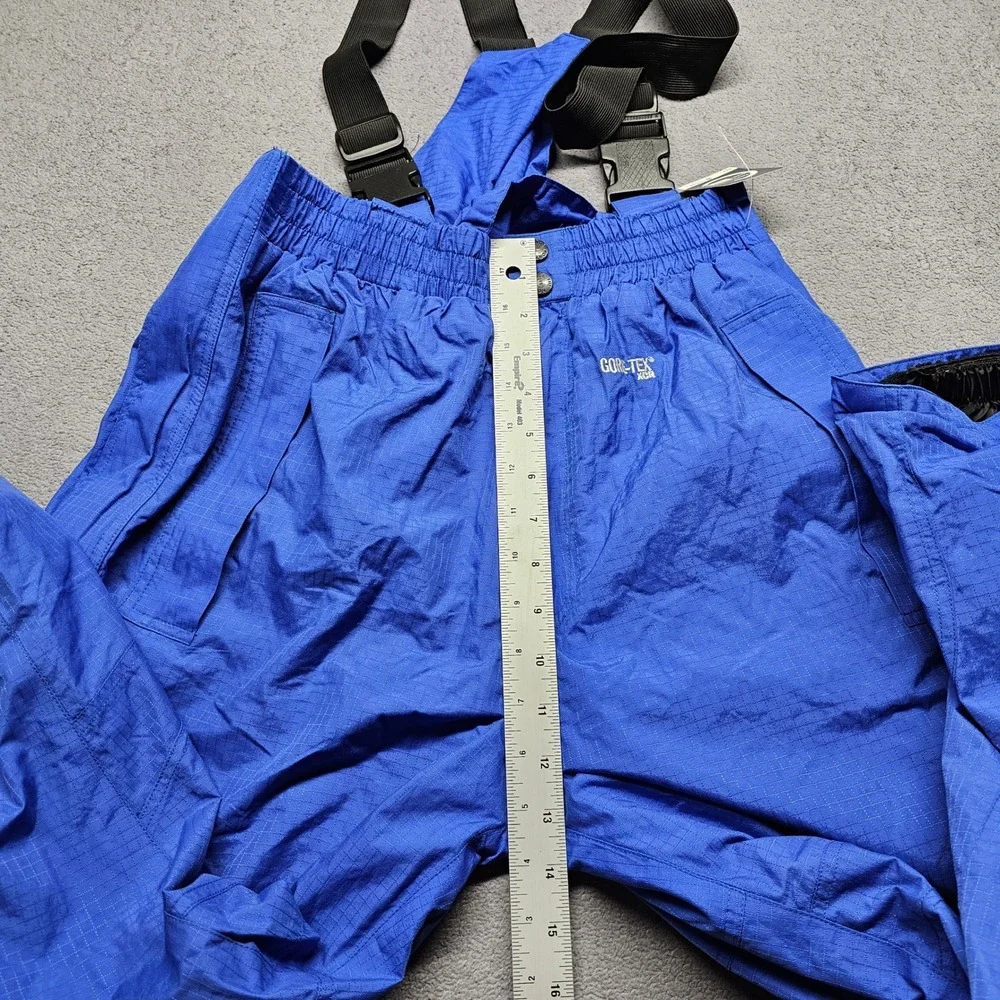 The North Face Summit Series Gore-Tex XCR Ski Bib Pants Mens Large Blue Full Zip